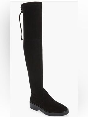 Stuart Weitzman Mara Black Over-the-Knee Women's Boot